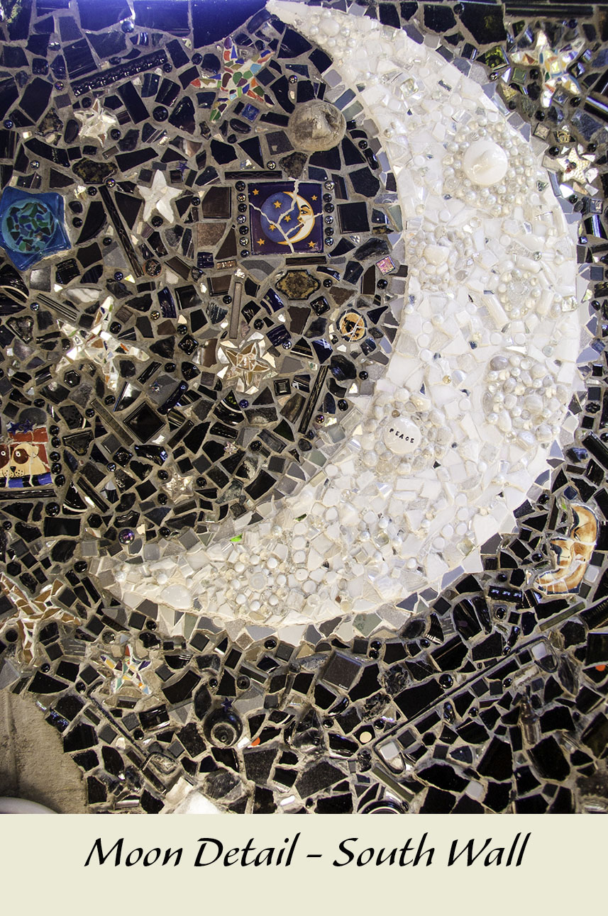 Mosaic Moon Detail - South Wall
